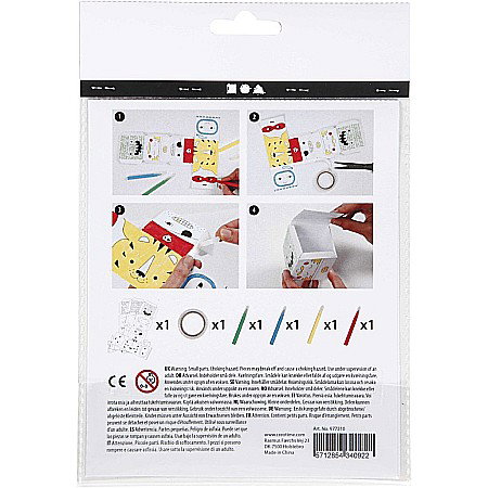 CC MINI KIT CREATIV CARTON MONSTRII&ROBOTI 977210 [2]