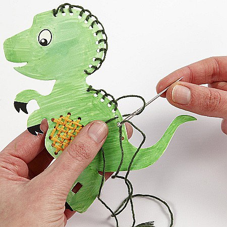 CC MINI KIT CREATIV BRODERIE DINOZAUR 977217 [6]