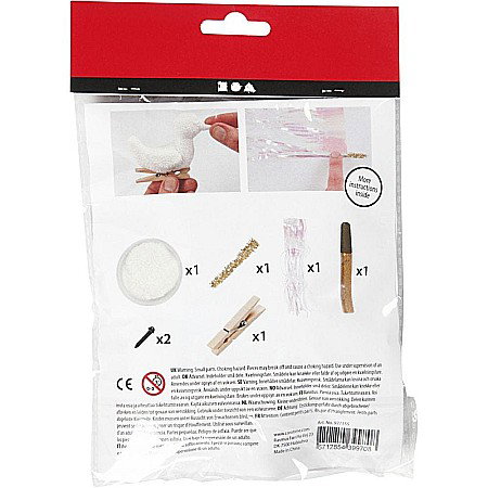 CC MINI KIT CREATIV CRACIUN PASARE CU CLEMA LEMN 977355 [2]