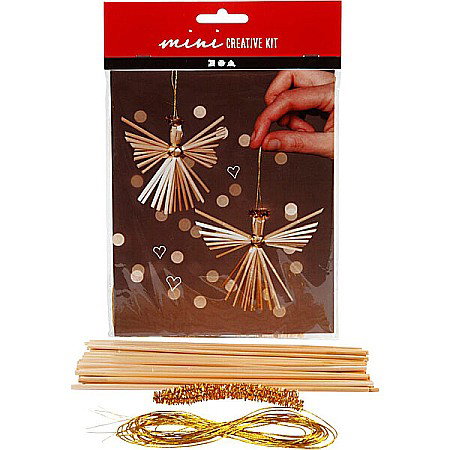 CC MINI KIT CREATIV CRACIUN DECORATIUNI SUSPENDATE INGER DIN PAIE 8CM 977414 [0]