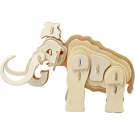 CC FIGURINA LEMN 3D MAMUT 19x8,5x11 cm 580503 [3]