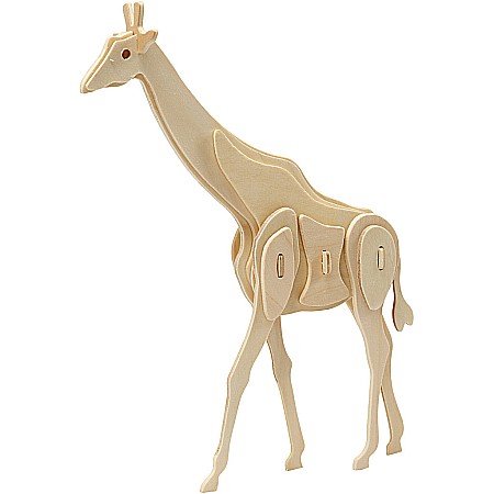 Decoratiuni din Lemn - CC FIGURINA LEMN 3D GIRAFA 20x4.2x25 CM 580507