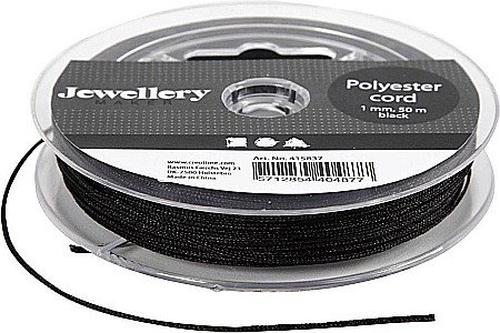 CC SNUR POLYESTER 1MM*50M NEGRU 415837 [3]