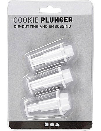 CC FORME PLASTIC CU STAMPILA Cookie Cutters With Stamp, Circle, 2,1+2,3+2,6 cm, 782876 [1]