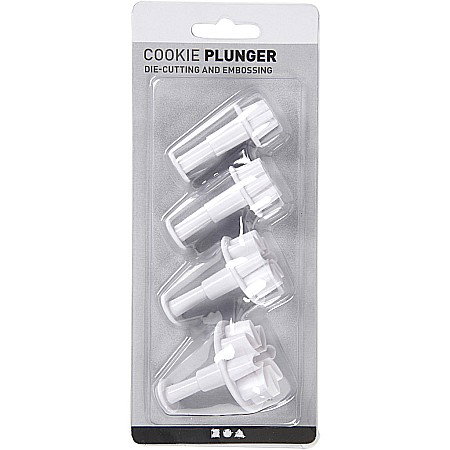 CC FORME PLASTIC CU STAMPILA 782877 STEA 2,1+2,3+2,6 cm , 3/SET [1]