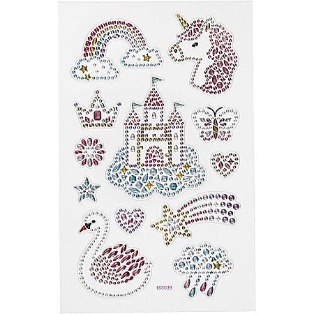 Etichete scolare si stickere - CC STICKER DIAMOND LUMEA UNICORNILOR 284032