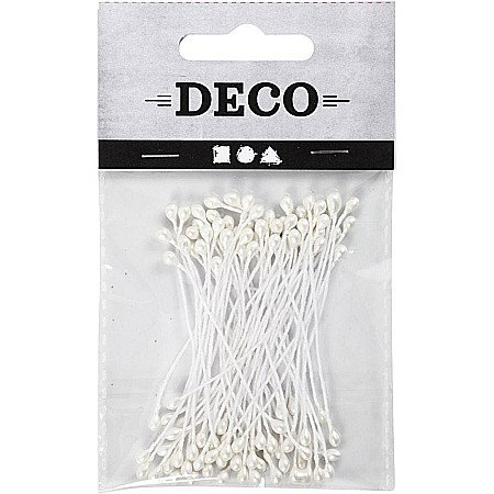 CC PISTIL FLORI DECOR 100/SET ALB 610352 [2]