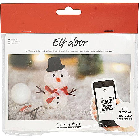CC MINI KIT CREATIV ELF DOOR DECOR DE CRACIUN - OM DE ZAPADA 977450 [0]