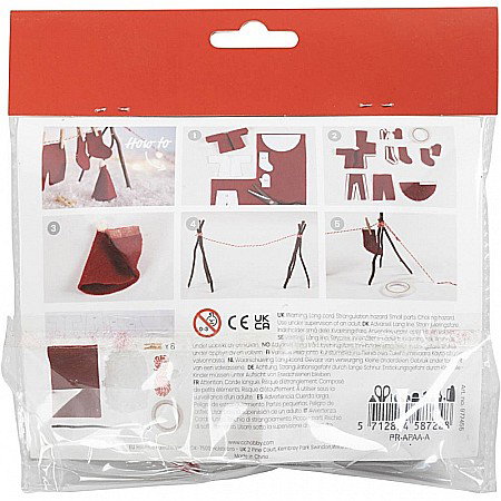 CC MINI KIT CREATIV ELF DOOR DECOR DE CRACIUN - SPALATORIA MOSULUI 977455 [1]
