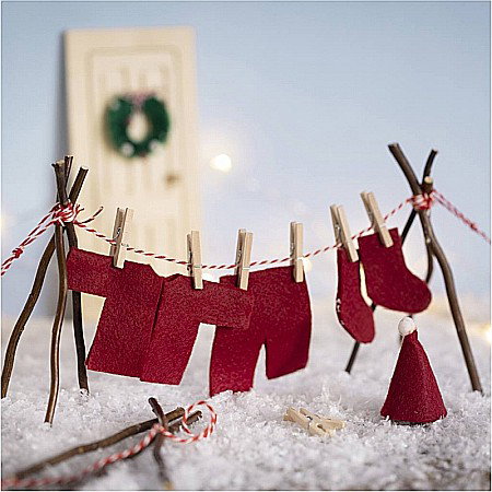 CC MINI KIT CREATIV ELF DOOR DECOR DE CRACIUN - SPALATORIA MOSULUI 977455 [3]