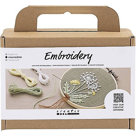 CC MINI KIT CREATIV INVATA SA BRODEZI FLORI PE PANZA 970845 [1]