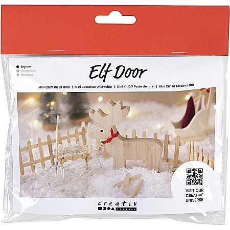 CC MINI KIT CREATIV ELF DOOR DECOR DE CRACIUN - REN 977477 [0]