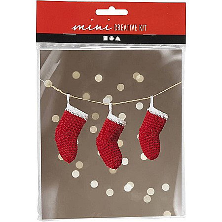 DE SEZON - CC MINI KIT CREATIV CRACIUN DECORATIUNI SUSPENDATE CROSETATE SOSETA MOSULUI 977485