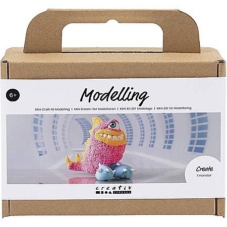 CC MINI KIT CREATIV MODELARE MONSTRU FREDDY DIN POLISTIREN, FOAM SI SILK 977651 [0]