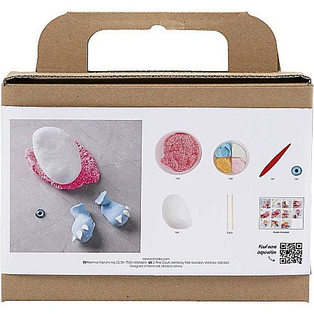 CC MINI KIT CREATIV MODELARE MONSTRU FREDDY DIN POLISTIREN, FOAM SI SILK 977651 [1]