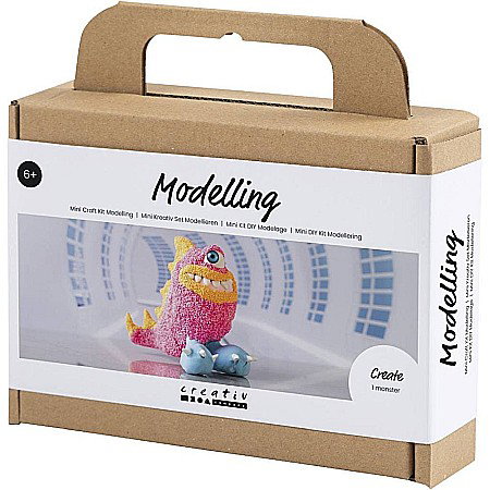 CC MINI KIT CREATIV MODELARE MONSTRU FREDDY DIN POLISTIREN, FOAM SI SILK 977651 [3]