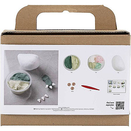 CC MINI KIT CREATIV MODELARE MONSTRU LULU DIN POLISTIREN, FOAM SI SILK 977654 [1]