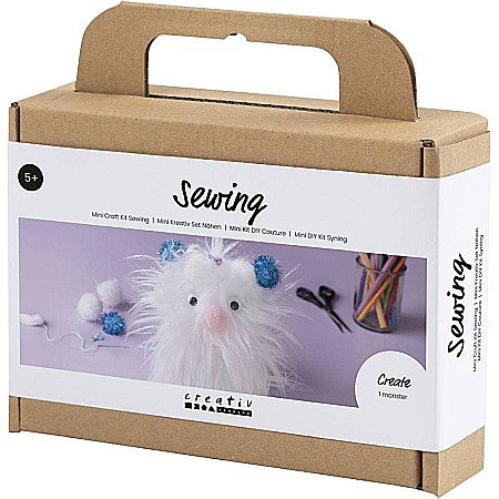 CC MINI KIT CREATIV DE CUSUT MONSTRU DIN POMPOM SI PLUSH 977678 [2]