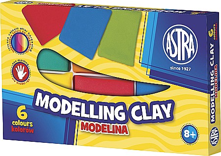 Pasta modelatoare termica - AS PASTA MODELAJ TERMO 6 CULORI 128GR 83911901