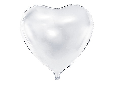ARTICOLE PARTY - PD BALON FOLIE ALUMINIU Heart, 61cm, white FB23M-008