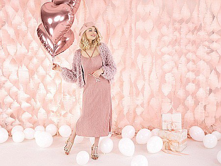 PD BALON FOLIE ALUMINIU Heart, 45cm, rose gold FB9M-019R [1]