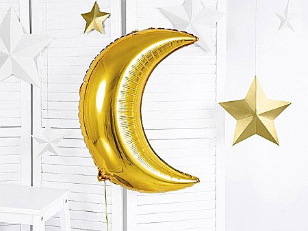 PD BALON FOLIE ALUMINIU Moon, 60cm, gold FB16M-019 [1]