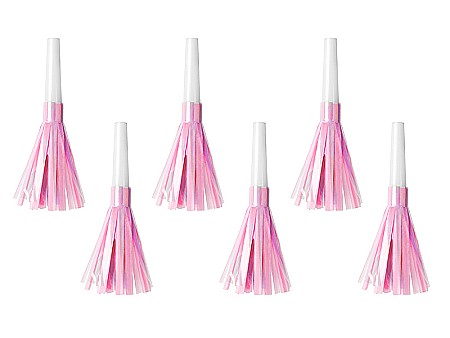 ARTICOLE PARTY - PD FLUIERE, Party horns, light pink HOR1-081J