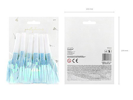 PD FLUIERE, Party horns, sky-blue HOR1-011 [3]