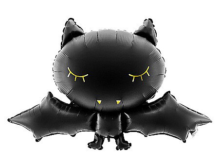 PD BALON FOLIE ALUMINIU Bat, 80x52cm, black with gold print FB38 [0]