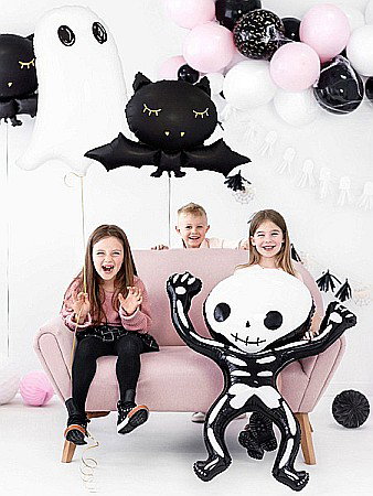 PD BALON FOLIE ALUMINIU Bat, 80x52cm, black with gold print FB38 [1]