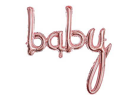 Baloane Folie Aluminiu - PD BALON FOLIE ALUMINIU Baby, rose gold, 73.5x75.5cm FB42M-019R