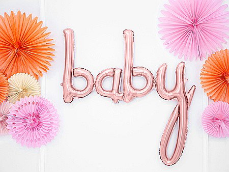 PD BALON FOLIE ALUMINIU Baby, rose gold, 73.5x75.5cm FB42M-019R [1]