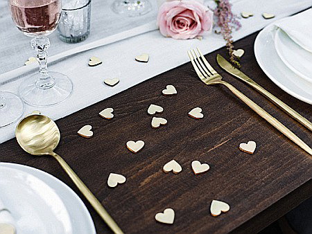 PD CONFETTI LEMN Hearts 2*2cm 50/set KONS2-100 [1]