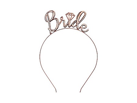 Articole Nunta, Bridal Party - PD CORDELUTA METAL Bride, rose gold OP5-019R