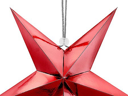 PD STELUTA DIN HARTIE, Paper star, 30cm, red GWP1-30-007M [1]