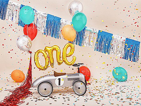 PD BALON FOLIE ALUMINIU One, gold, 66x37cm FB75M-019 [1]