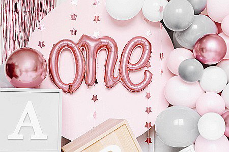 PD BALON FOLIE ALUMINIU One, rose gold, 66x37cm FB75S-019R [2]