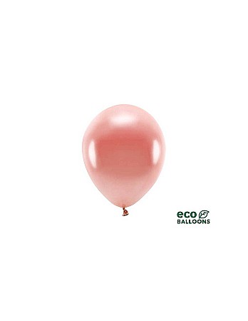 Baloane latex - PD BALOANE Eco Balloons, 26cm, metallic, rose gold 100/set ECO26M-019R