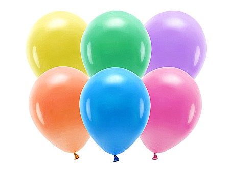 Baloane latex - PD BALOANE Eco Balloons 26cm,  pastel mix 100/SET ECO26P-000