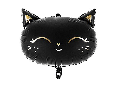Baloane Folie Aluminiu - PD BALON FOLIE ALUMINIU Cat, 48x36cm, black FB84