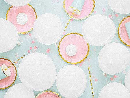 PD BALOANE Eco Balloons 26cm, pastel white 10/SET ECO26P-008-10 [1]