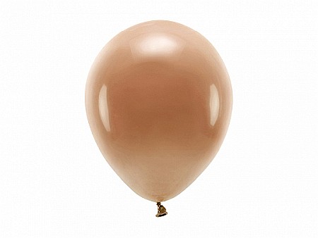 Baloane latex - PD BALOANE Eco Balloons 26cm, pastel chocolate 10/SET ECO26P-032C-10