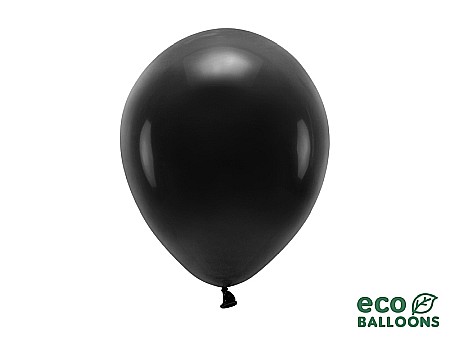 Baloane latex - PD BALOANE Eco Balloons 26cm, pastel black 10/SET ECO26P-010-10