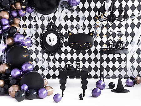 PD BALOANE Eco Balloons 26cm, pastel black 10/SET ECO26P-010-10 [1]