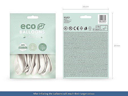PD BALOANE Eco Balloons 26cm, metallic pearl 10/SET ECO26M-070-10 [1]