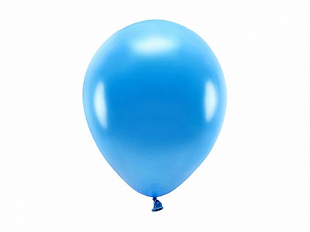 PD BALOANE Eco Balloons 26cm, metallic blue 10/SET ECO26M-001-10 [0]