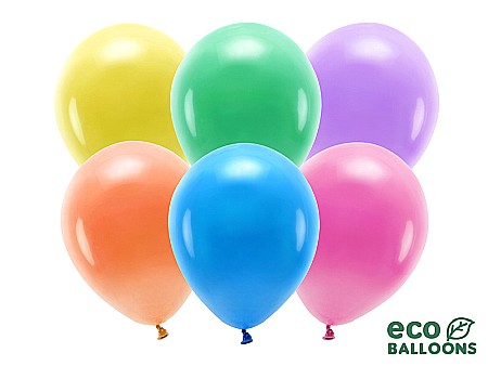 ARTICOLE PARTY - PD BALOANE Eco Balloons 26cm, pastel mix 10/SET ECO26P-000-10