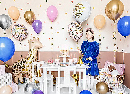 PD BALON FOLIE ALUMINIU Happy Birthday, 35cm, light pink FB48 [2]
