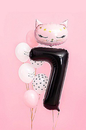 PD BALON FOLIE ALUMINIU Number "7", 86cm, black FB1M-7-010 [1]