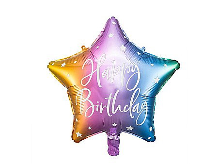 Happy birtday kids - PD BALON FOLIE ALUMINIU Happy Birthday, 40cm, mix FB93-000